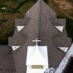 View of Christ Community Church from above.
